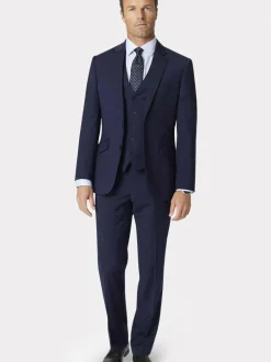 Brook Taverner Blue Suit Jacket New