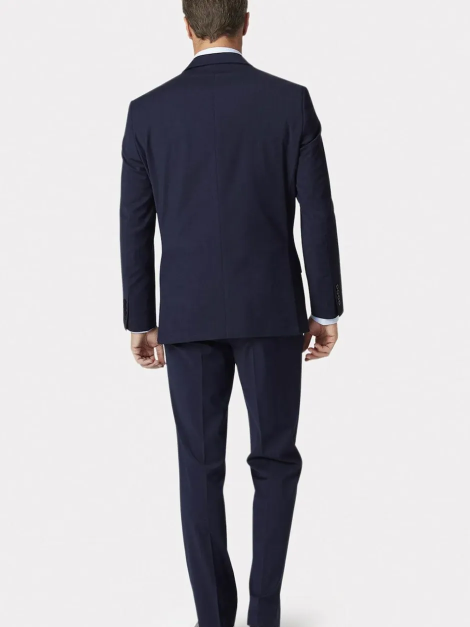 Brook Taverner Blue Suit Jacket New