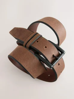 Next Brown Casual Leather Belt Outlet