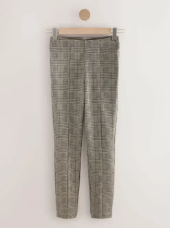 Next Ponte Leggings Brown Check Online