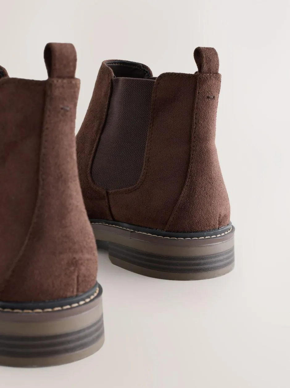 Next Chelsea Boots Brown Clearance