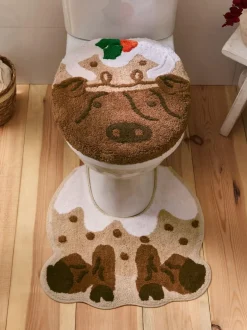 Next Brown Christmas Hamish The Highland Cow 100% Cotton Pedestal Set Online