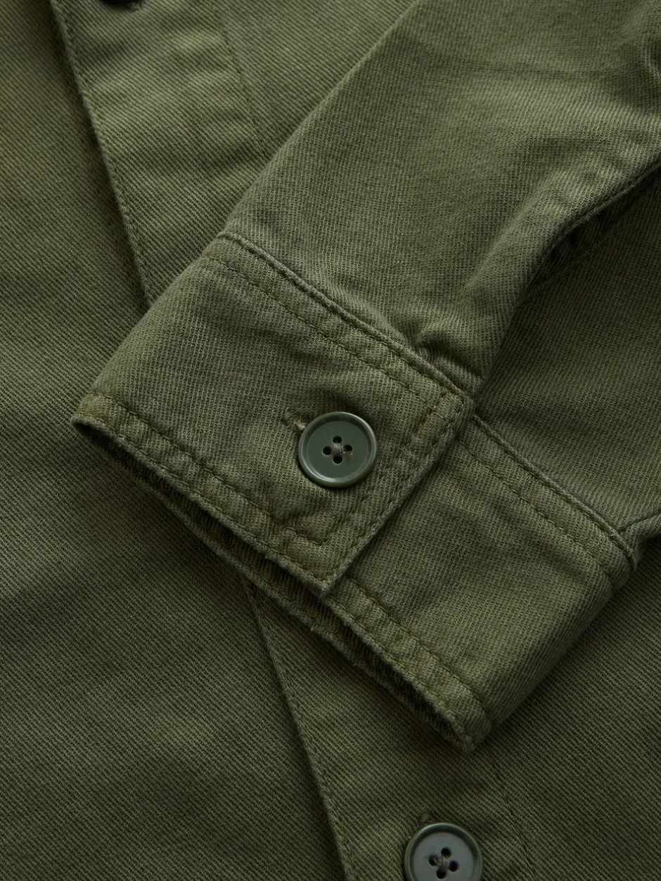 Next Brown Hem Pocket Shacket Sale