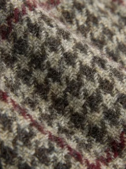 Next Flat Cap (1-16yrs) Brown Houndstooth Outlet