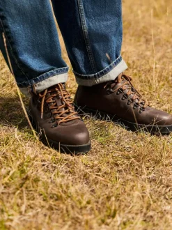 Next Brown Leather Hiker Style Boots Online