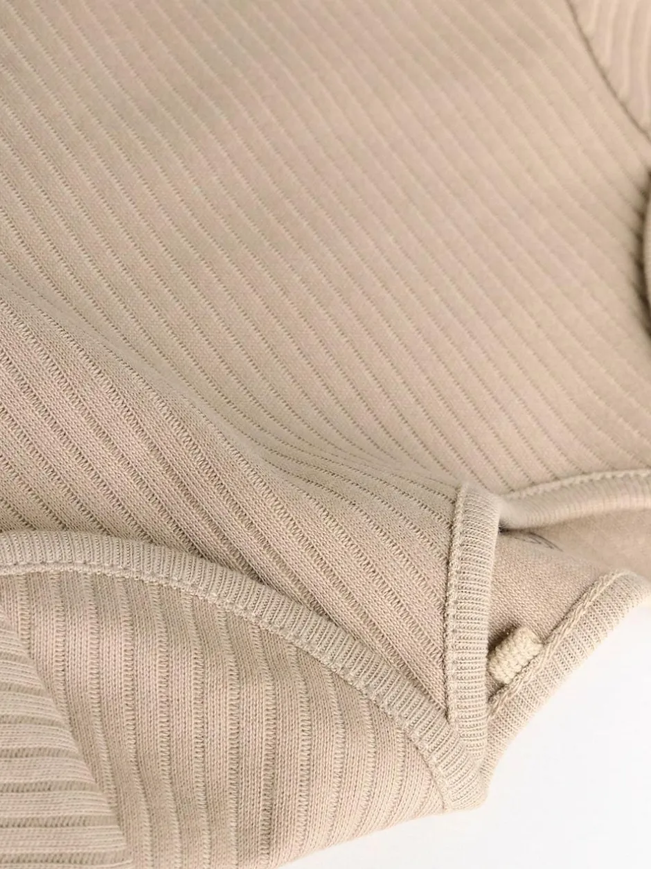Next Brown Long Sleeve Baby Bodysuits 5 Pack Sale