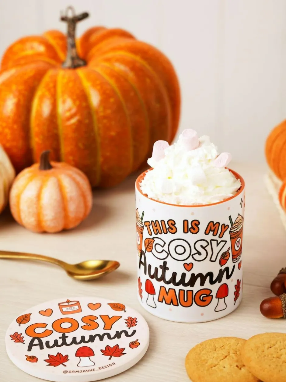 Next Brown Sam Jayne This Is My Cosy Autumn Mug Sale