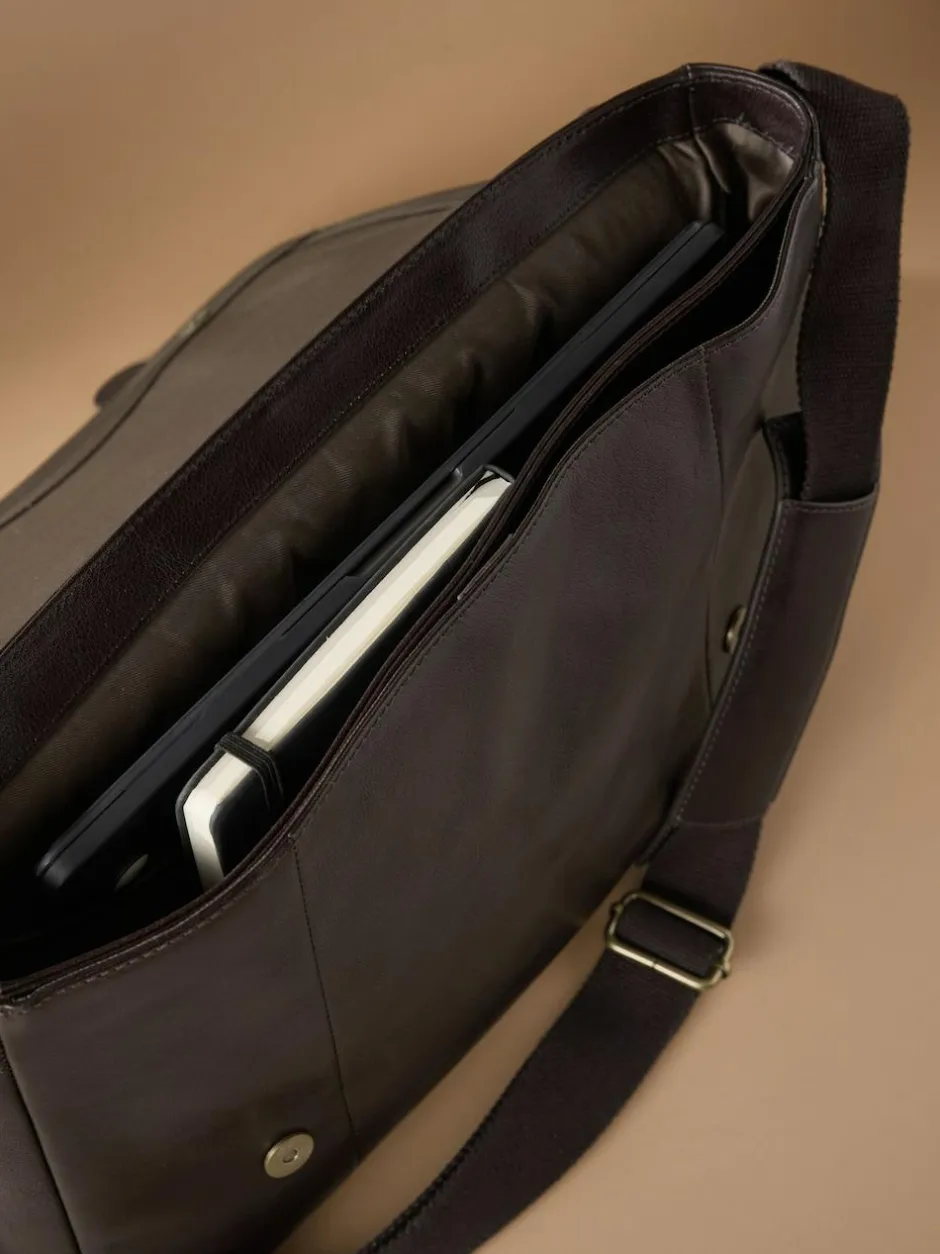 Next Brown Signature Messenger Outlet