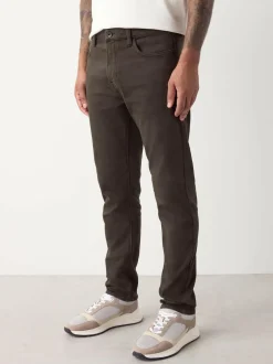 Next Brown Slim Fit Comfort Stretch Jeans Hot