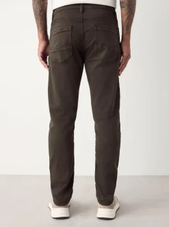 Next Brown Slim Fit Comfort Stretch Jeans Hot