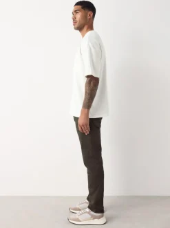 Next Brown Slim Fit Comfort Stretch Jeans Hot