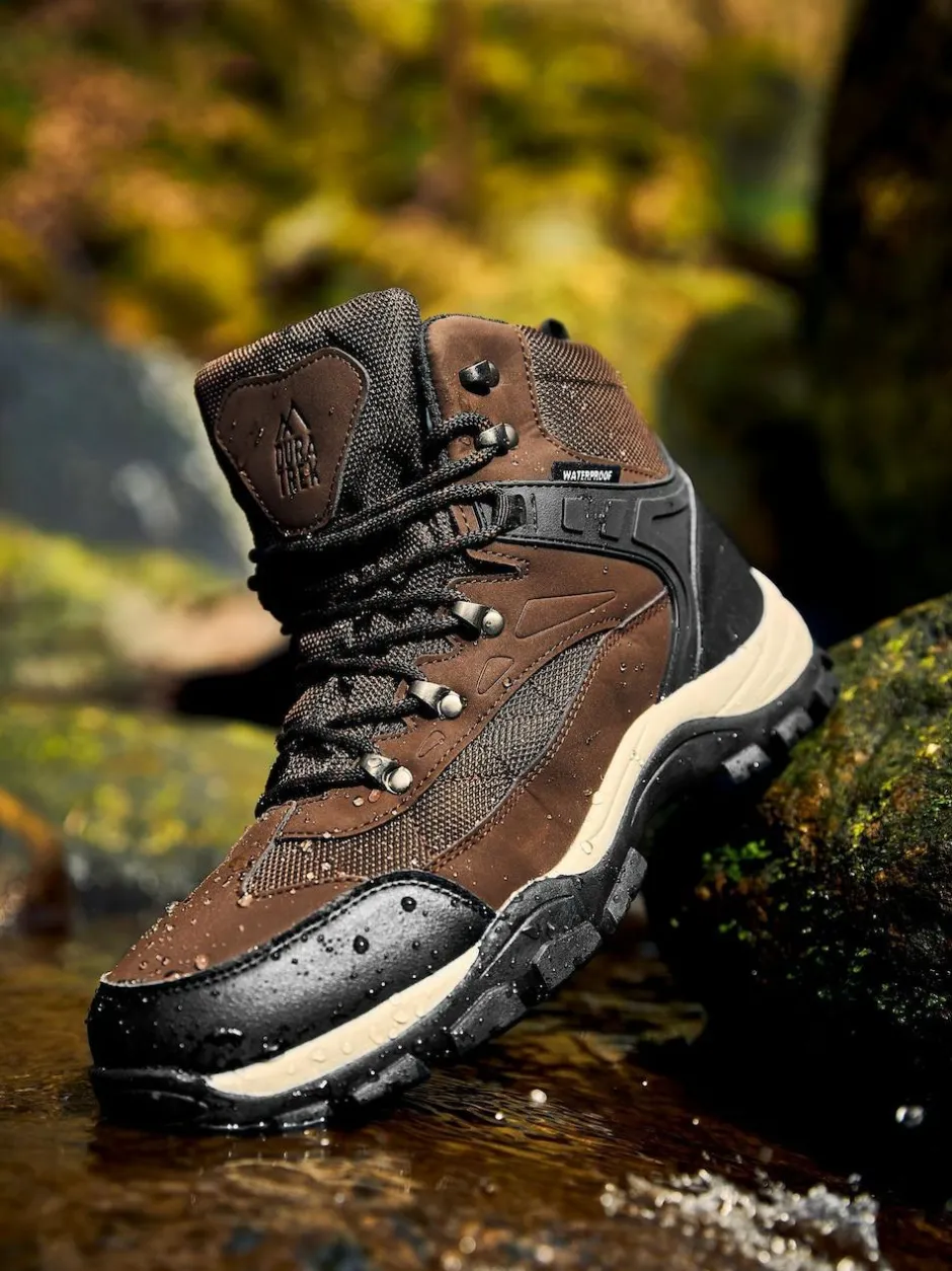 Next Waterproof Walking Boots Brown Clearance