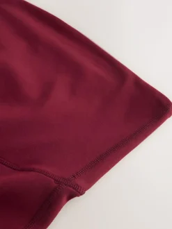 Next Maternity Sports Leggings Burgundy Red Best