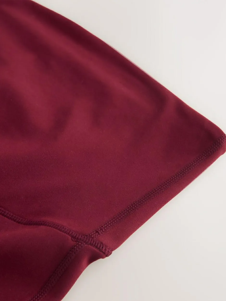 Next Maternity Sports Leggings Burgundy Red Best