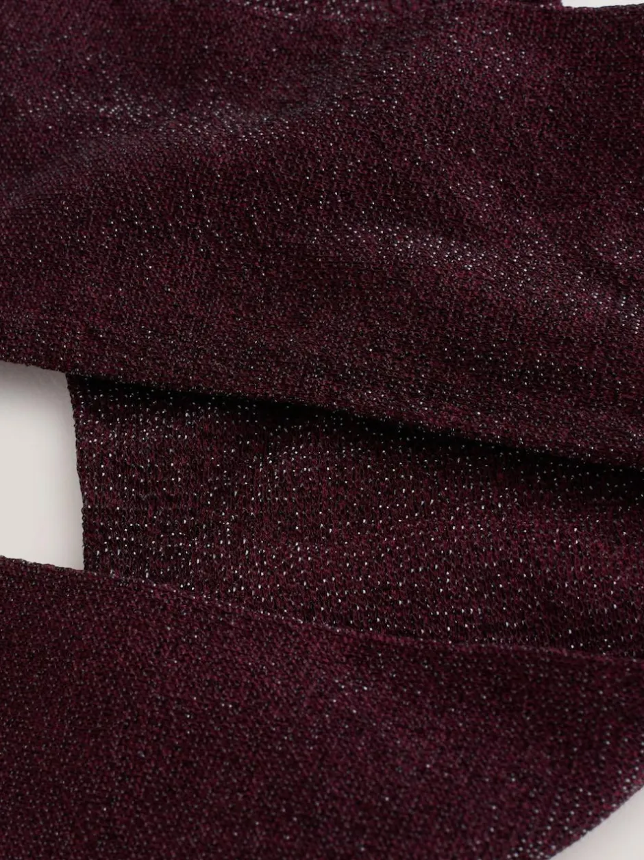 Next Burgundy Red Sparkle Tights Discount