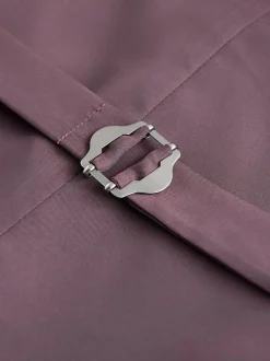 Next Burgundy Red Tuxedo Suit Waistcoat