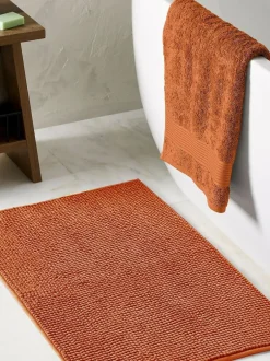 Next Burnt Orange Bobble Bath Mat Best
