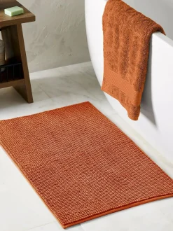 Next Burnt Orange Bobble Bath Mat Best
