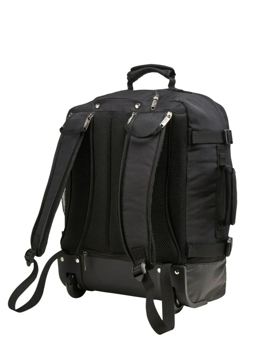 Cabin Max Greenwich Hybrid 45cm Cabin Trolley Backpack Black Outlet