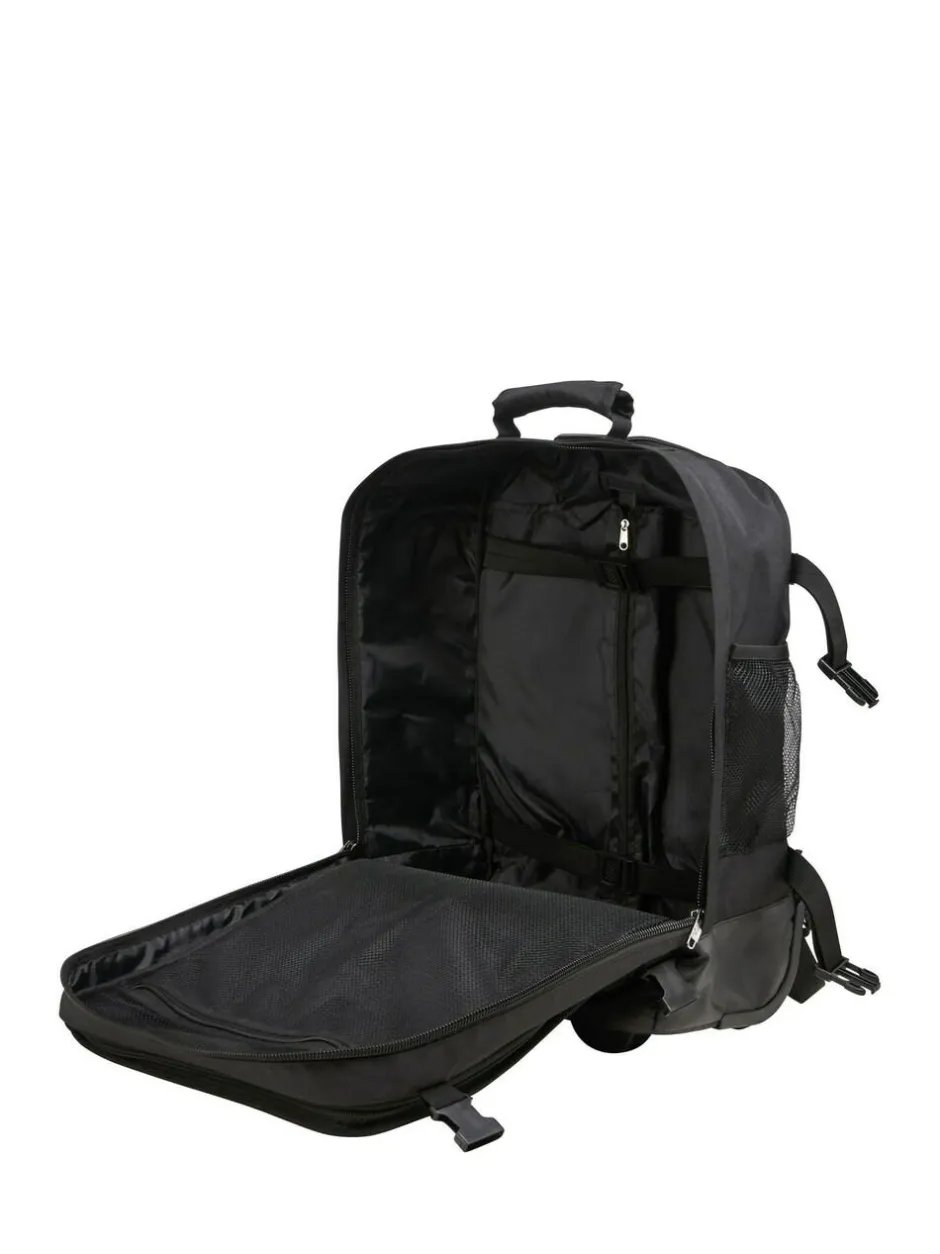 Cabin Max Greenwich Hybrid 45cm Cabin Trolley Backpack Black Outlet