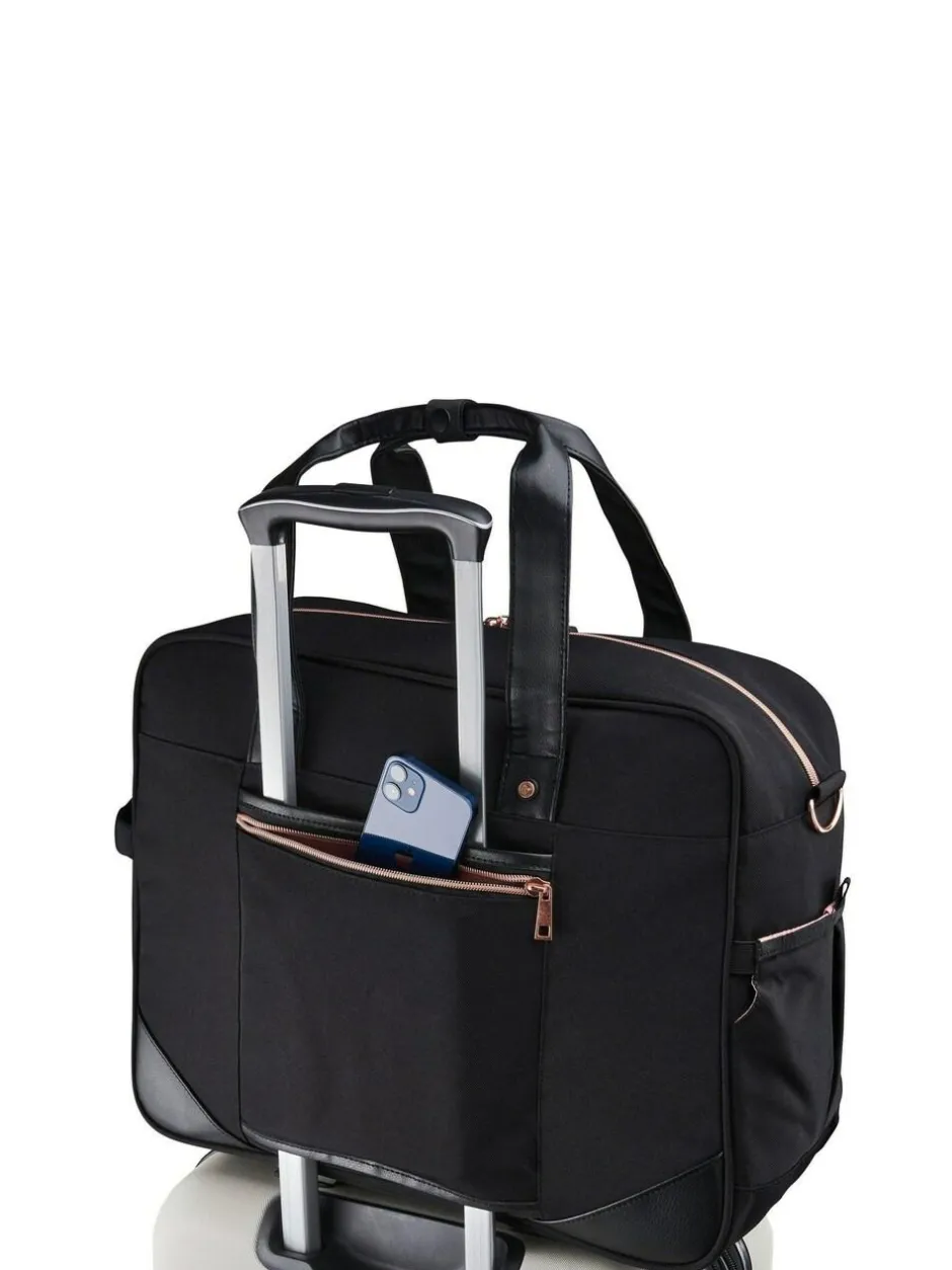 Cabin Max Vela 30L Ladies Tote Holdall Bag 45x36x20cm Black Best