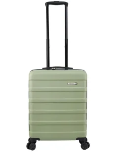 Cabin Max Bodo Green Anode 40L ABS Cabin Carry On Hand 55x40x20cm Luggage Outlet