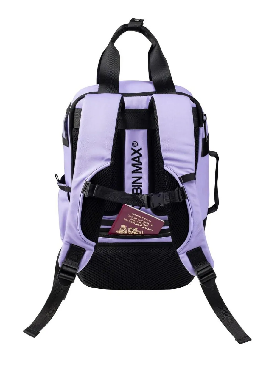 Cabin Max Memphis 20 Litre 40cm Underseat Backpack Purple Online