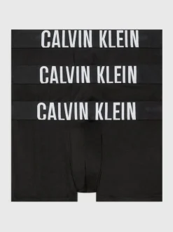 Calvin Klein Black 3 Pack Trunks Intense Power Micro Online