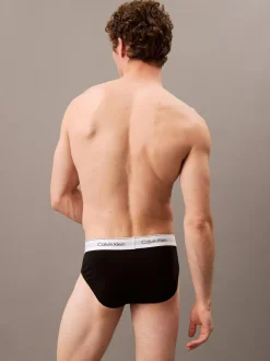 Calvin Klein 3 Pack Briefs - Icon Cotton Stretch Black