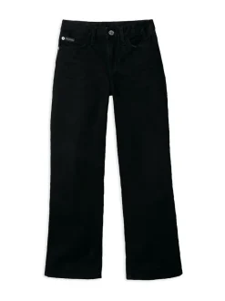 Calvin Klein Black High Rise Wide Leg Jeans Best