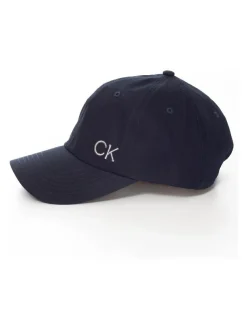 Calvin Klein Golf 100% Cotton Twill Black Caps Blue Sale