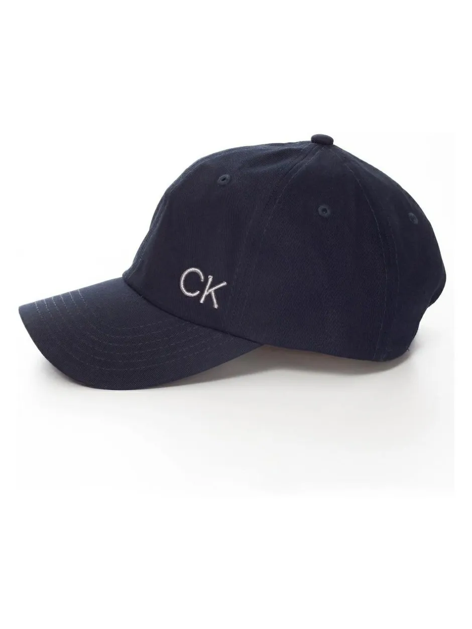 Calvin Klein Golf 100% Cotton Twill Black Caps Blue Sale
