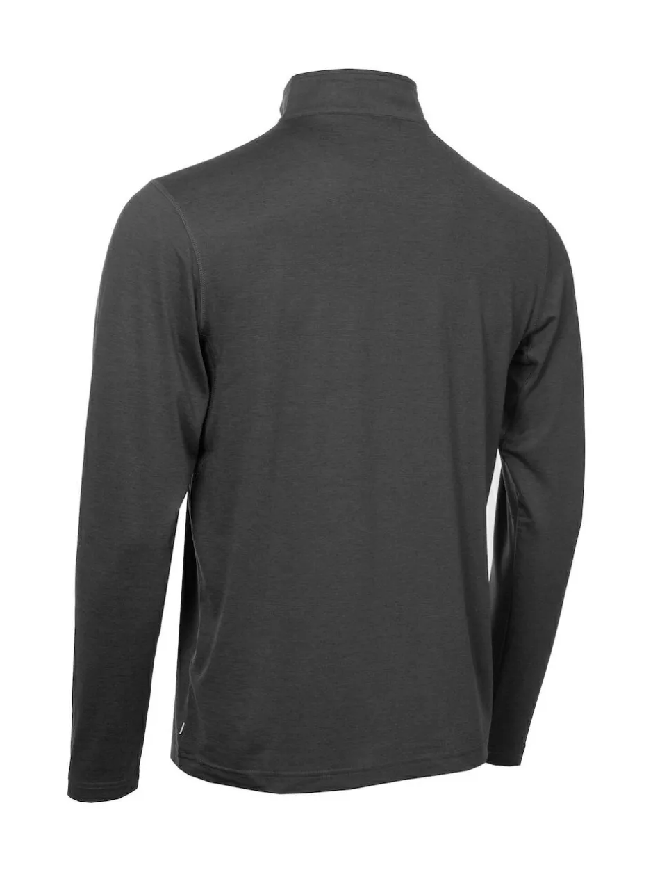 Calvin Klein Golf Newport Quarter Zip Sweatshirt Grey Sale