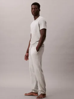 Calvin Klein Cotton Terry Blend Lounge Joggers Grey Best