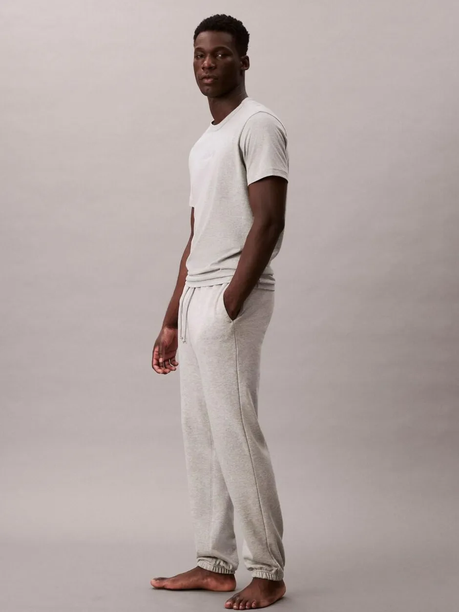 Calvin Klein Cotton Terry Blend Lounge Joggers Grey Best