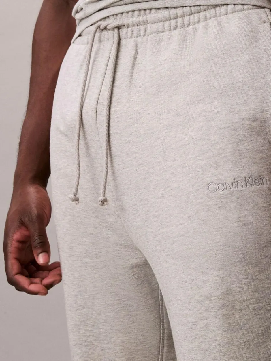 Calvin Klein Cotton Terry Blend Lounge Joggers Grey Best