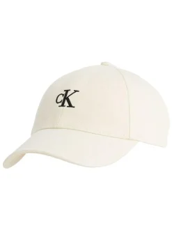 Calvin Klein White Twill Logo Cap Sale