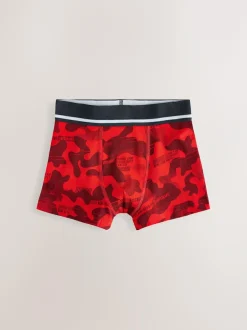 Next Boxers 7 Pack (3-16yrs) Camouflage Print Discount