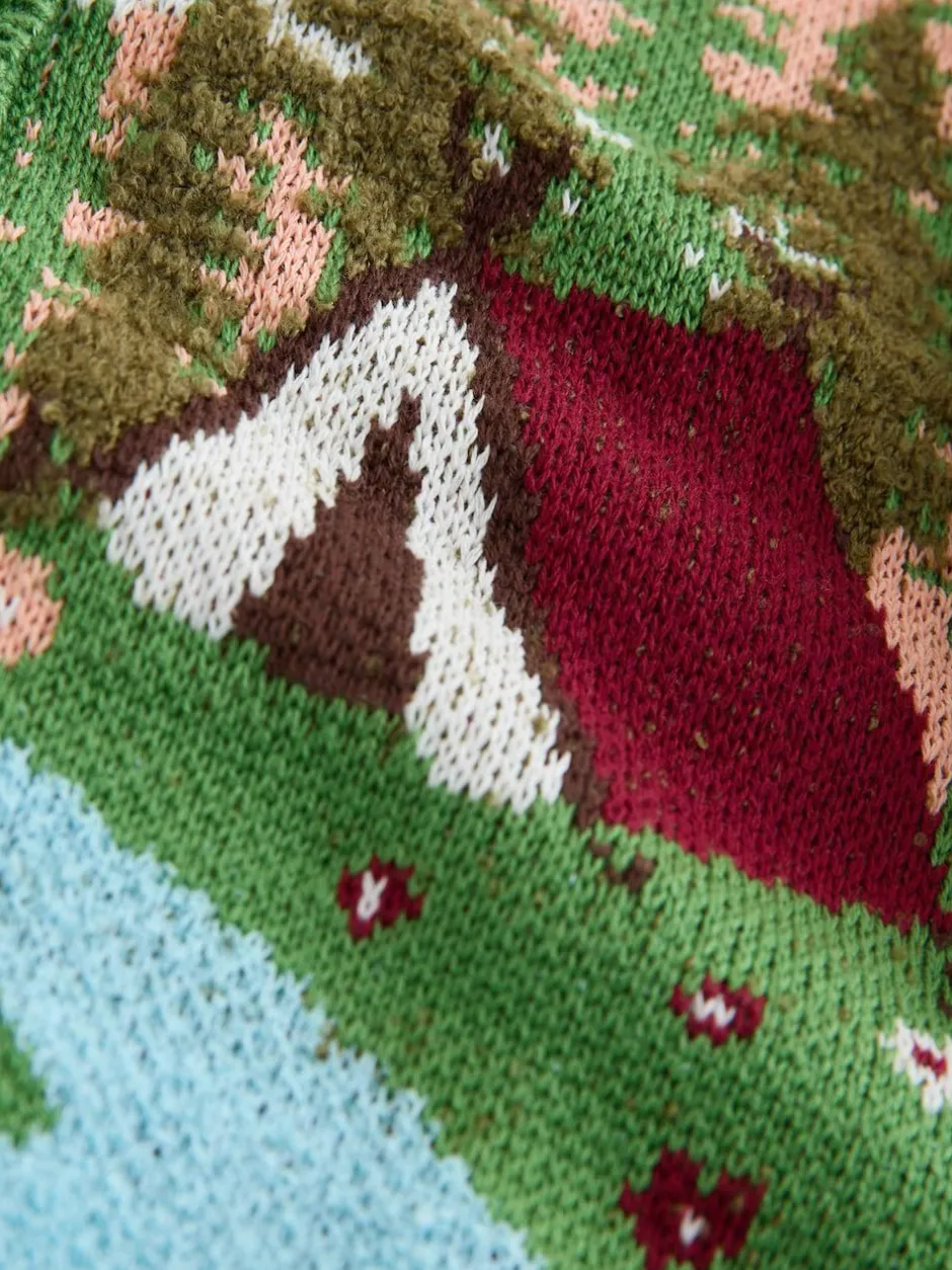 Next Camper Van Campervan Scene Collared Cardigan (3-16yrs) Clearance