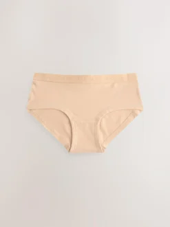 Next Hipster Briefs 5 Pack (5-16yrs) Caramel Nude Hot