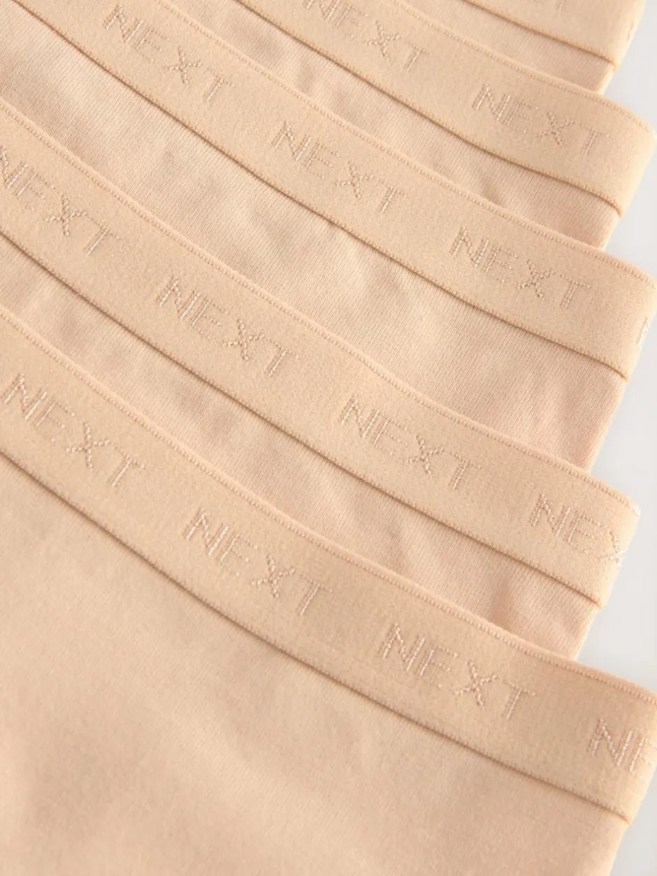 Next Hipster Briefs 5 Pack (5-16yrs) Caramel Nude Hot