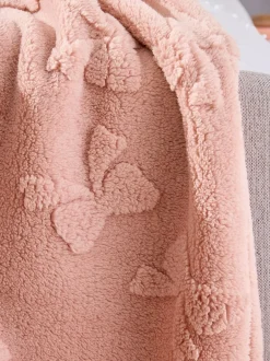 Next Fleece Throw Carved Bow Outlet