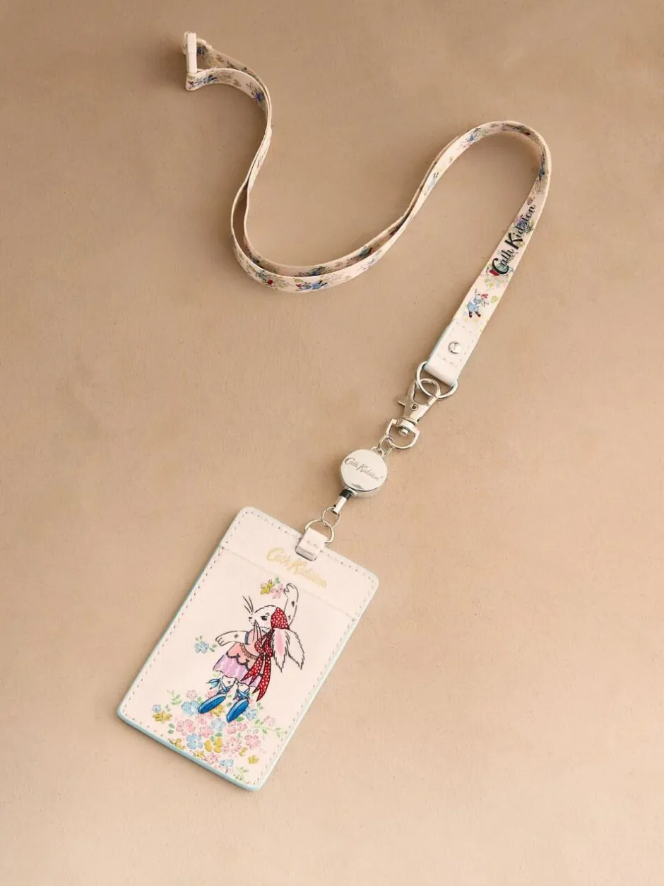 Cath Kidston Cream Easter Bunny Lanyard Purse Outlet