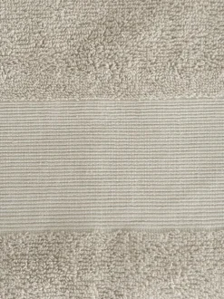Catherine Lansfield 6 Piece Anti-Bacterial Towel Bales Natural Outlet
