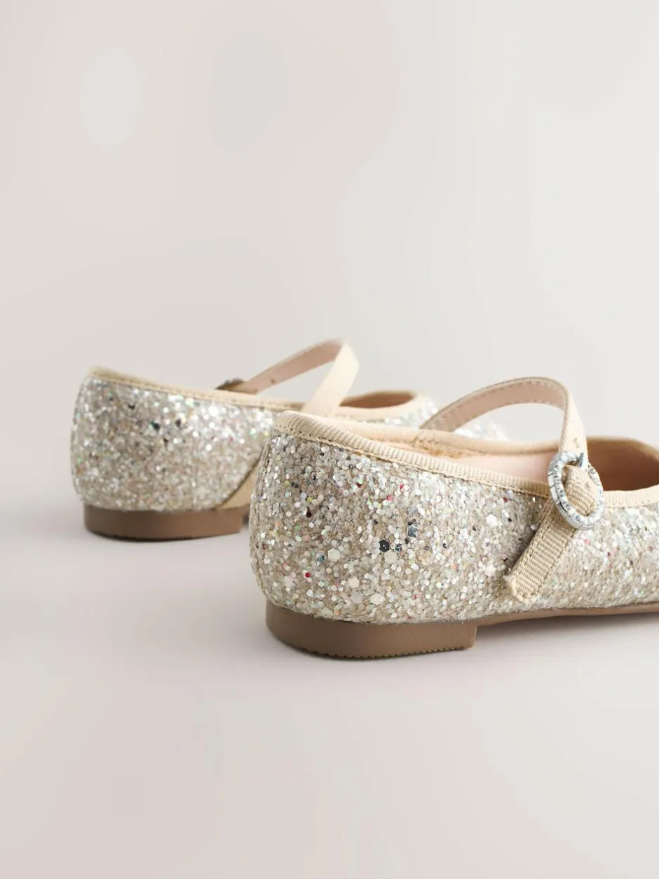 Next Champagne Gold Standard Fit (F) Flower Girl Occasion Mary Jane Shoes Online