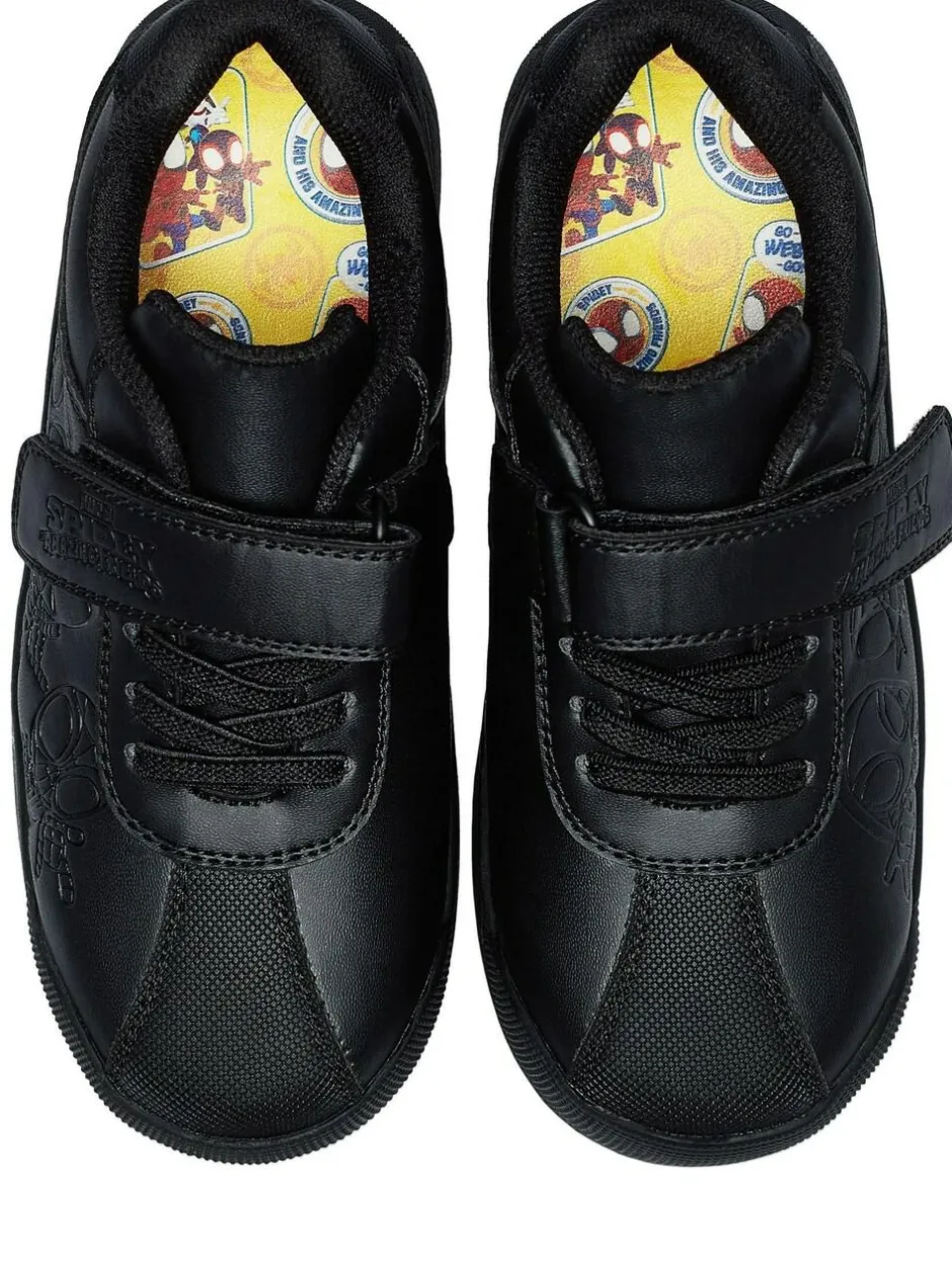Character Black Marvel Spidey And His Amazing Friends School Shoes Sale