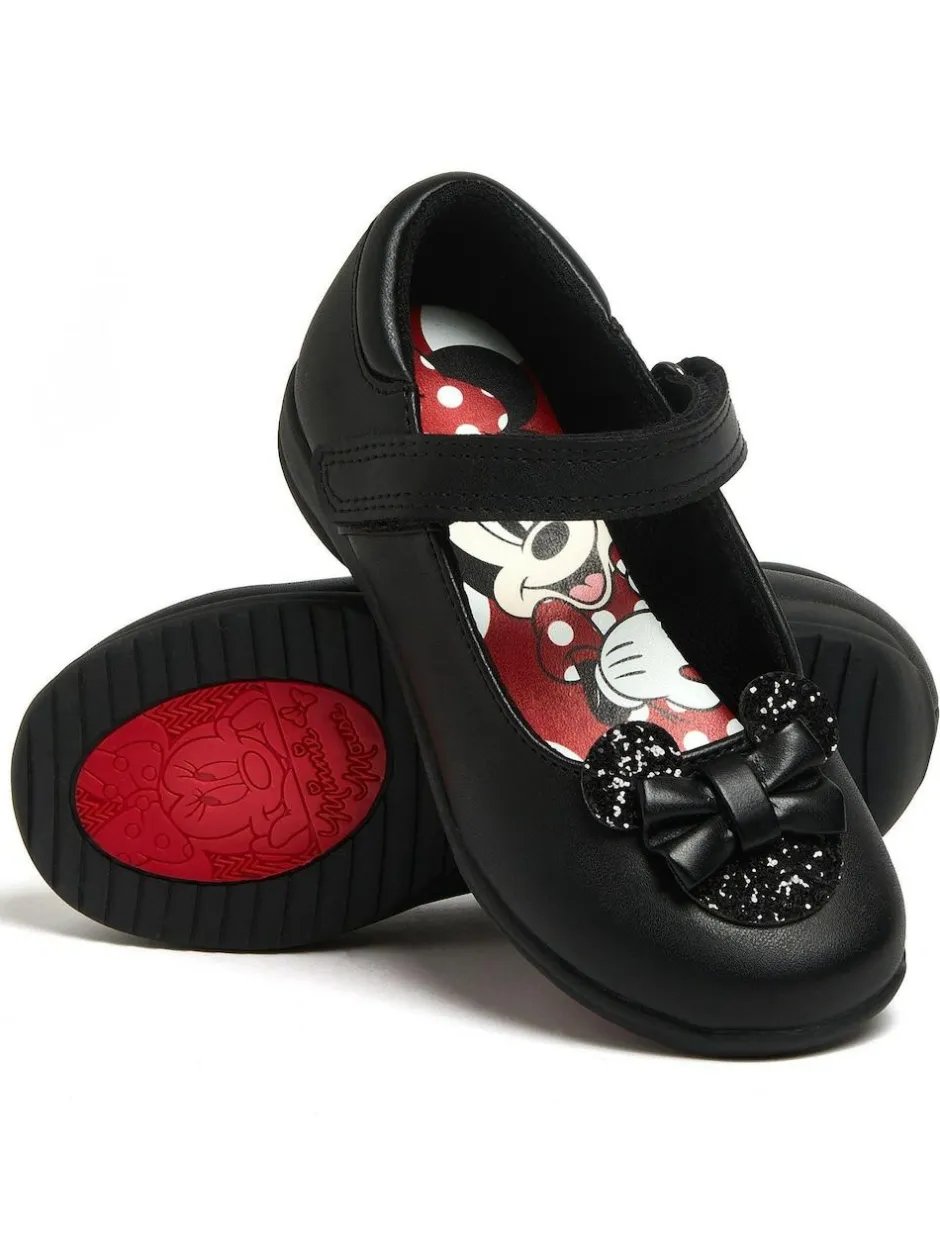 Character Black Minnie Mouse School Shoes Online