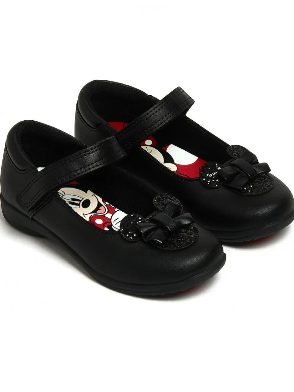 Character Black Minnie Mouse School Shoes Online