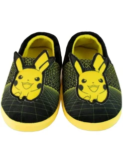 Character Black Pokemon Fleece Printed Slippers Hot