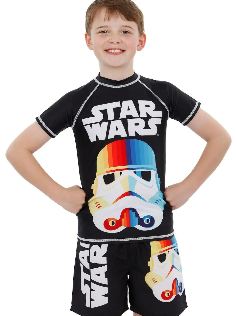 Character Black Star Wars Stormtrooper Swim Set Clearance